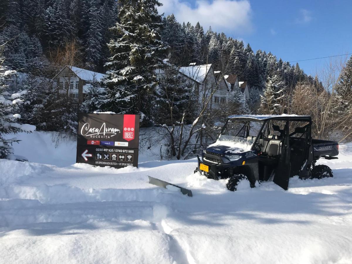 Casa Avram Hotell Sucevita Eksteriør bilde